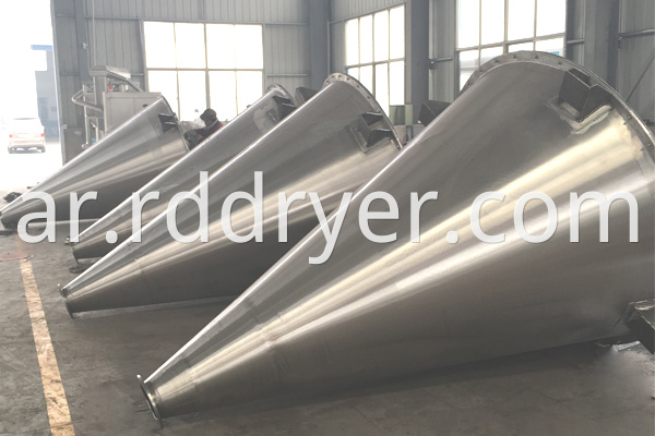 Dry Powder Double Screw Conical Mixer